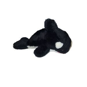 Vintage Marineland Killer whale plush